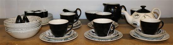 Homemaker tea set, etc